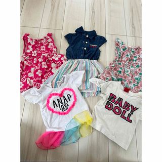 アナップキッズ(ANAP Kids)の破格！！女の子♩夏服まとめ売り　80size(Tシャツ/カットソー)