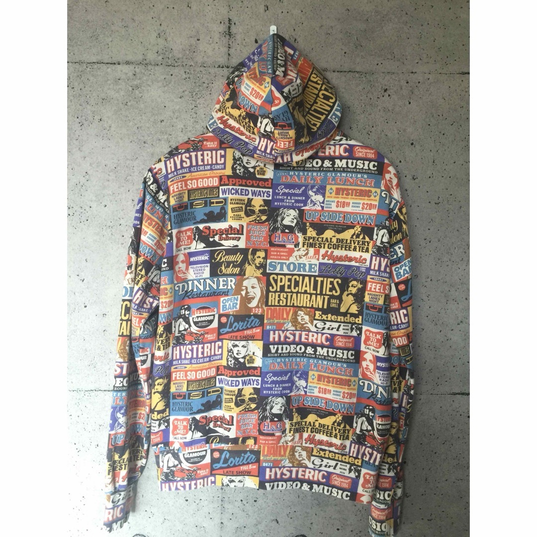 HYSTERIC GLAMOUR(ヒステリックグラマー)のヒステリックグラマー　総柄パーカー メンズのトップス(パーカー)の商品写真