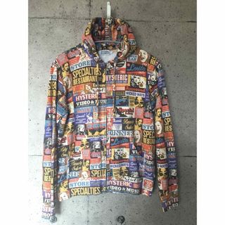 ヒステリックグラマー(HYSTERIC GLAMOUR)のヒステリックグラマー　総柄パーカー(パーカー)