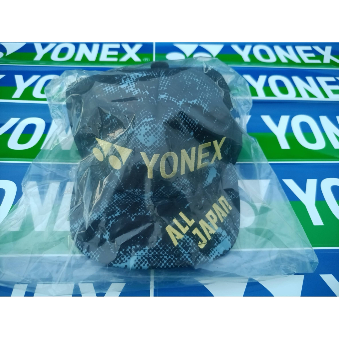 YONEX(ヨネックス)のYONEX'24年カタログ未掲載限定ALL JAPANメッシュキャップ(UNI) スポーツ/アウトドアのテニス(その他)の商品写真