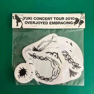 未使用未開封日焼け有りYUKI CONCERT TOUR 2010 ステッカー(ノベルティグッズ)