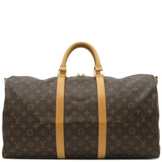 ルイヴィトン(LOUIS VUITTON)のルイヴィトン LOUIS VUITTON ボストンバッグ キーポル バンドリエール50 モノグラムキャンバス モノグラム ゴールド金具 イニシャル入り パドロック/鍵欠品   M41416 MB0032【中古】(ボストンバッグ)