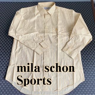 ミラショーン(mila schon)のmila schon ミラショーン スポーツ★メンズストライプシャツ(シャツ)