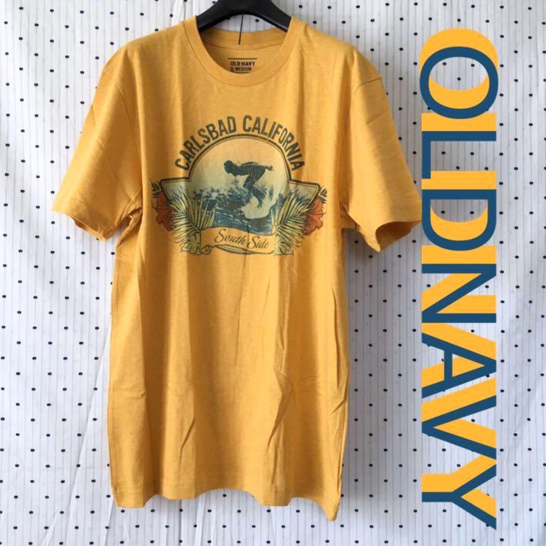 Old Navy(オールドネイビー)のOLDNAVYオールドネイビーUS限定CaliSurfCityデザインＴシャツM メンズのトップス(Tシャツ/カットソー(半袖/袖なし))の商品写真