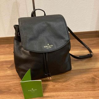 ケイトスペードニューヨーク(kate spade new york)の極美品☆ギャランティー付 kate spade ケイトスペード 本革製 リュック(リュック/バックパック)