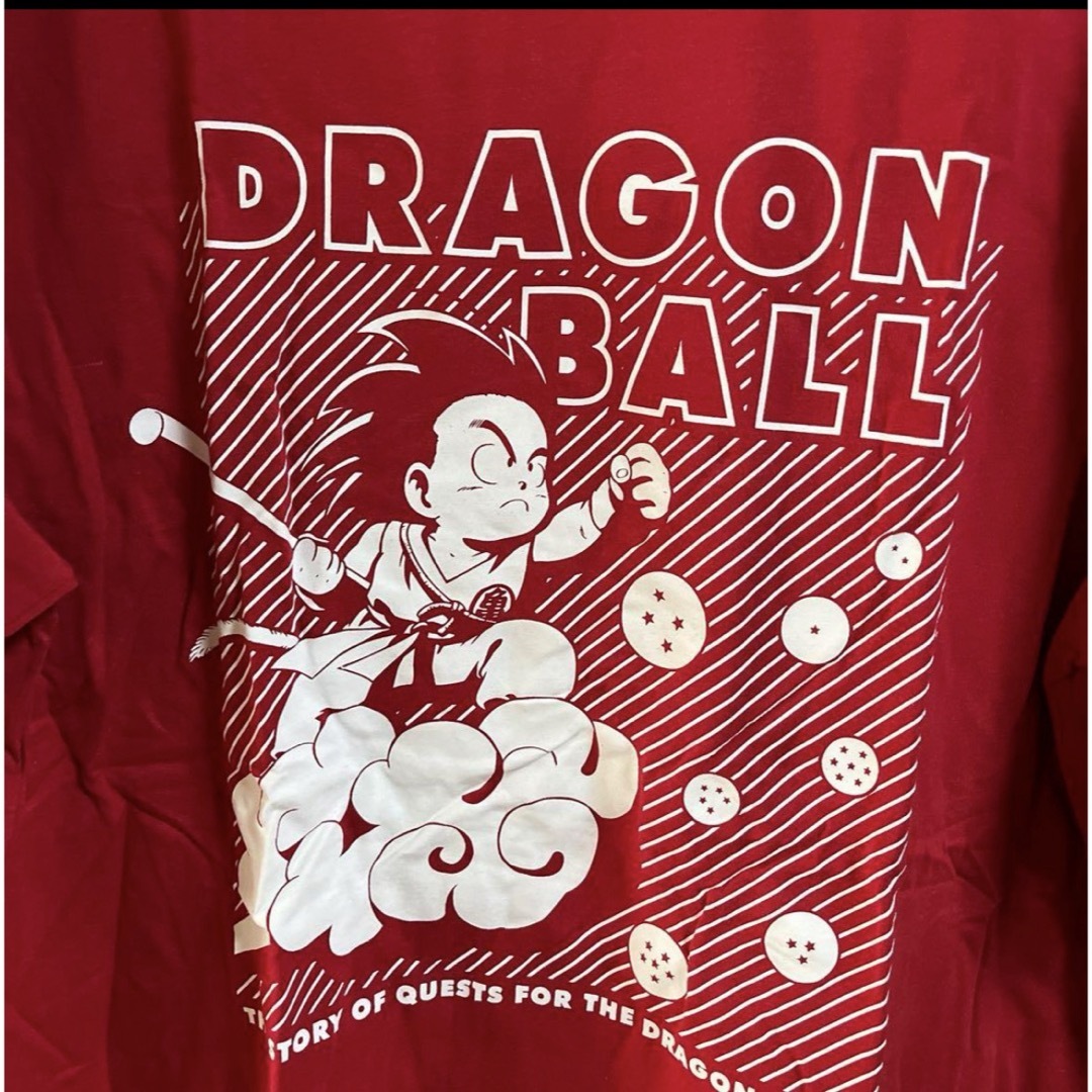 ドラゴンボール(ドラゴンボール)の3L☆ドラゴンボール★メンズTシャツ★赤 メンズのトップス(Tシャツ/カットソー(半袖/袖なし))の商品写真