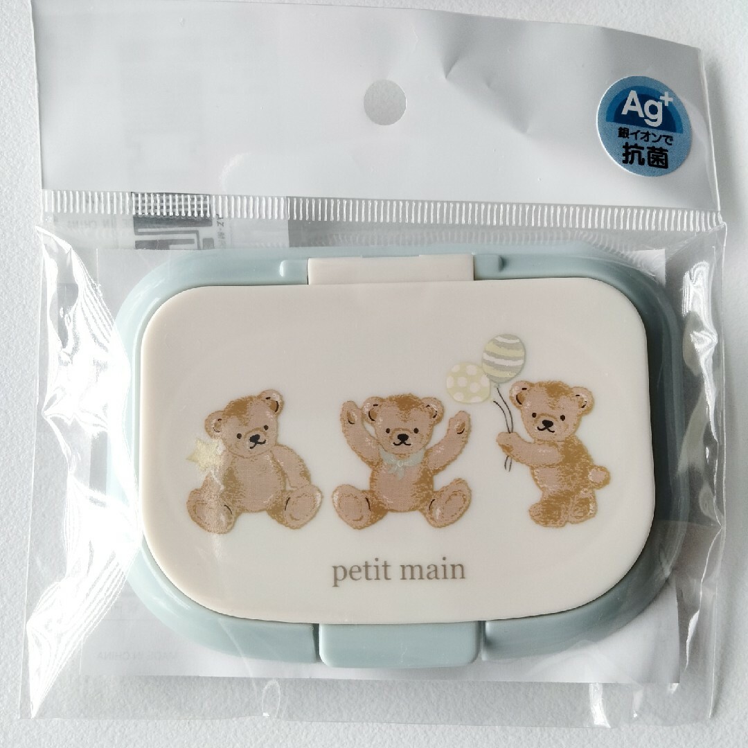 petit main(プティマイン)のpetitmain♡ウェットティッシュの蓋 24年新作web完売品　４個セット キッズ/ベビー/マタニティのおむつ/トイレ用品(ベビーおしりふき)の商品写真