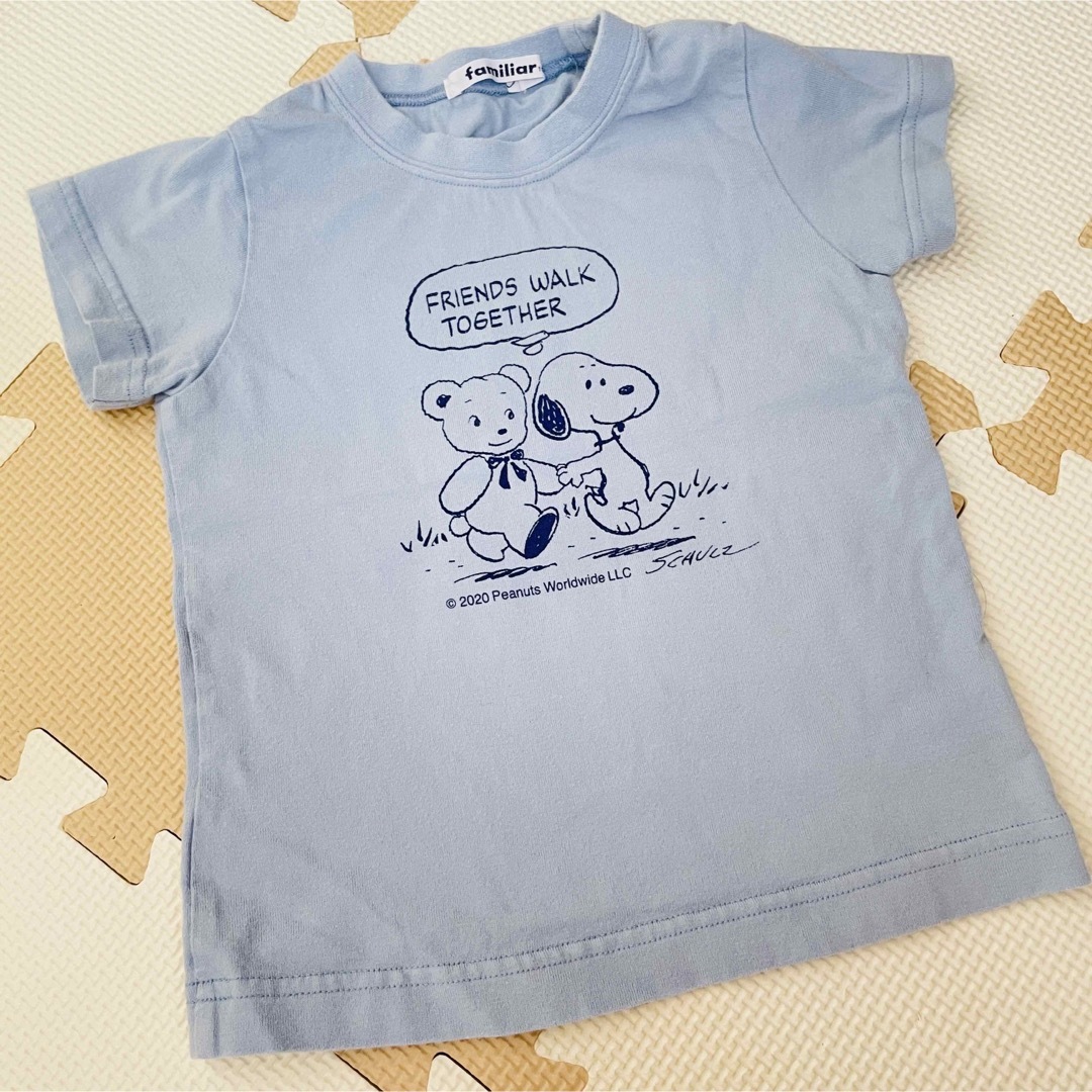 familiar(ファミリア)のファミリア　Tシャツ　100 スヌーピ キッズ/ベビー/マタニティのキッズ服女の子用(90cm~)(Tシャツ/カットソー)の商品写真