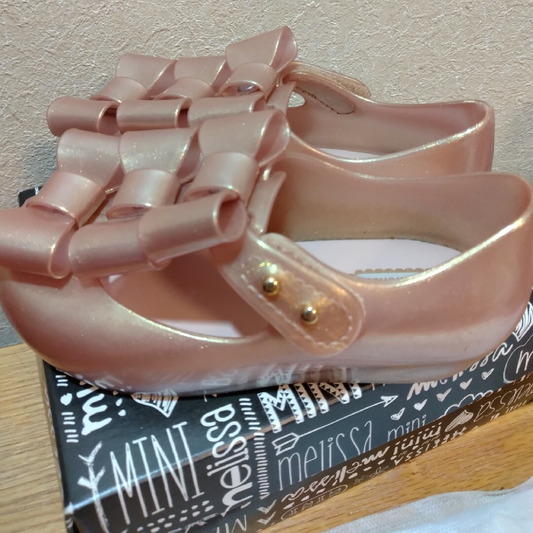 melissa(メリッサ)のメリッサ　サンダル　15cm16cm キッズ/ベビー/マタニティのキッズ靴/シューズ(15cm~)(サンダル)の商品写真