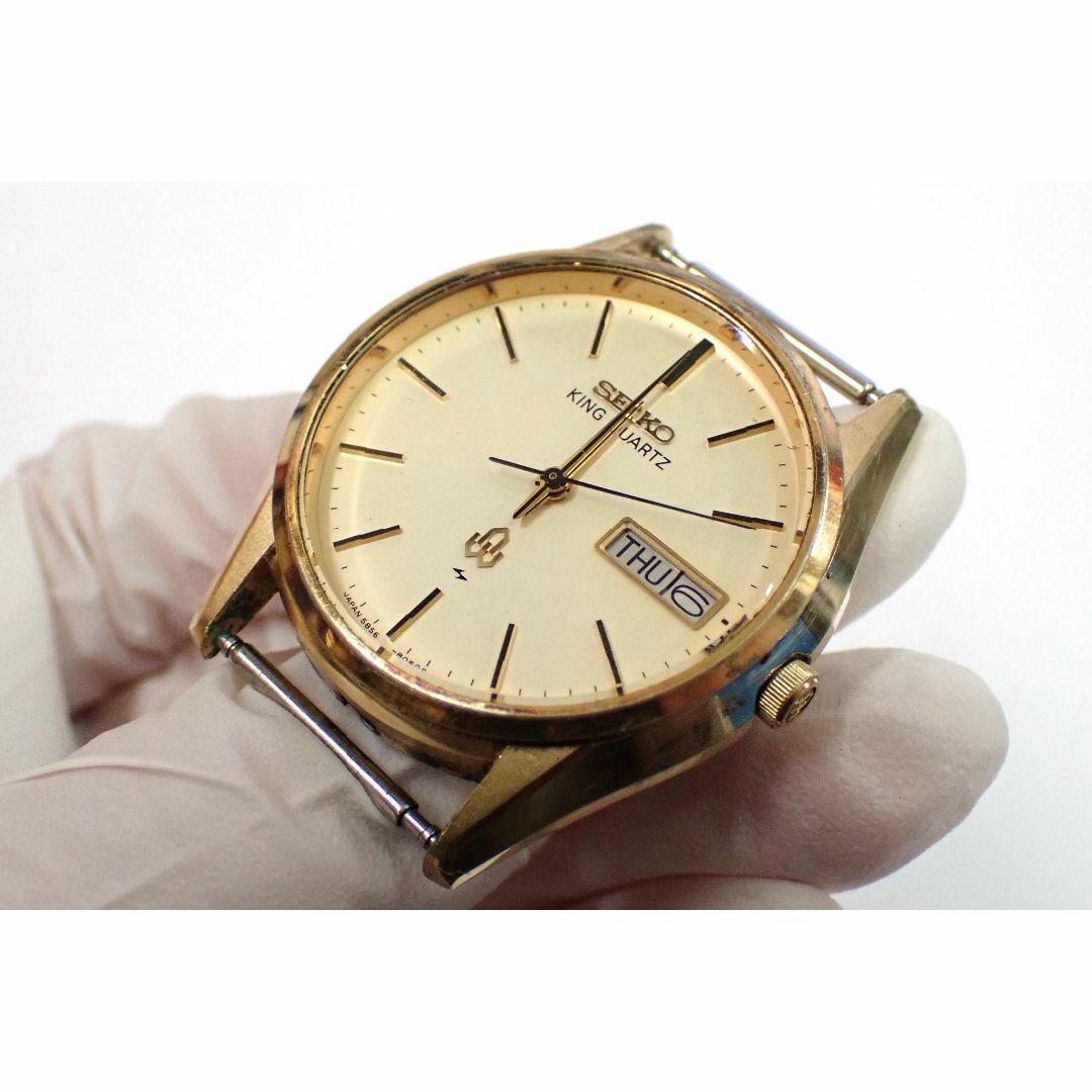SEIKO(セイコー)のSEIKO KING QUARTZ セイコー キングクォーツ 5856-8040 メンズの時計(腕時計(アナログ))の商品写真