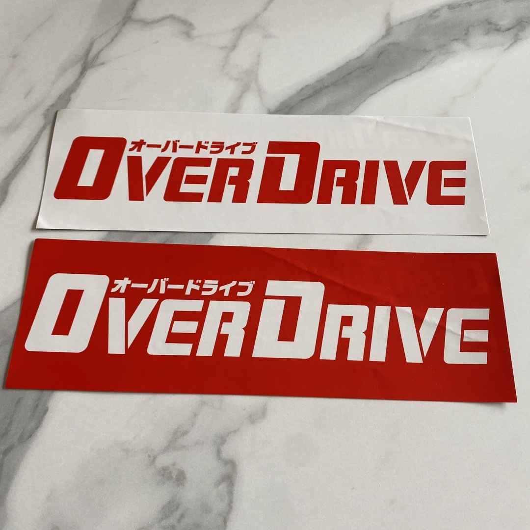 映画　OVER DRIVE オーバードライブ 劇場パンフレット・ステッカー2枚 その他のその他(その他)の商品写真