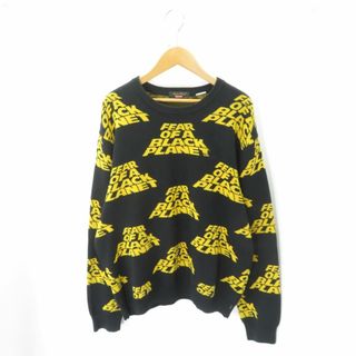 シュプリーム(Supreme)の SUPREME x UNDERCOVER 18ss PUBLIC ENEMY SWEATER BLACK Size-M (ニット/セーター)