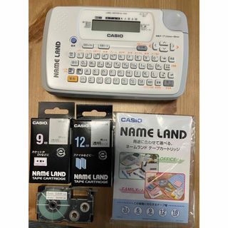 カシオ(CASIO)のカシオ　ネームランド　テープ付き(オフィス用品一般)