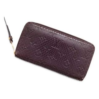 ルイヴィトン(LOUIS VUITTON)のルイヴィトン 長財布 パイソン ジッピー・ウォレット N91449 LOUIS VUITTON 財布(長財布)