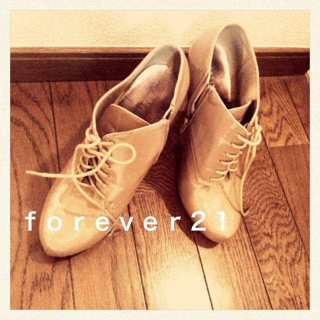 FOREVER 21(フォーエバートゥエンティーワン)のforever21☆レースアップヒール レディースの靴/シューズ(ハイヒール/パンプス)の商品写真