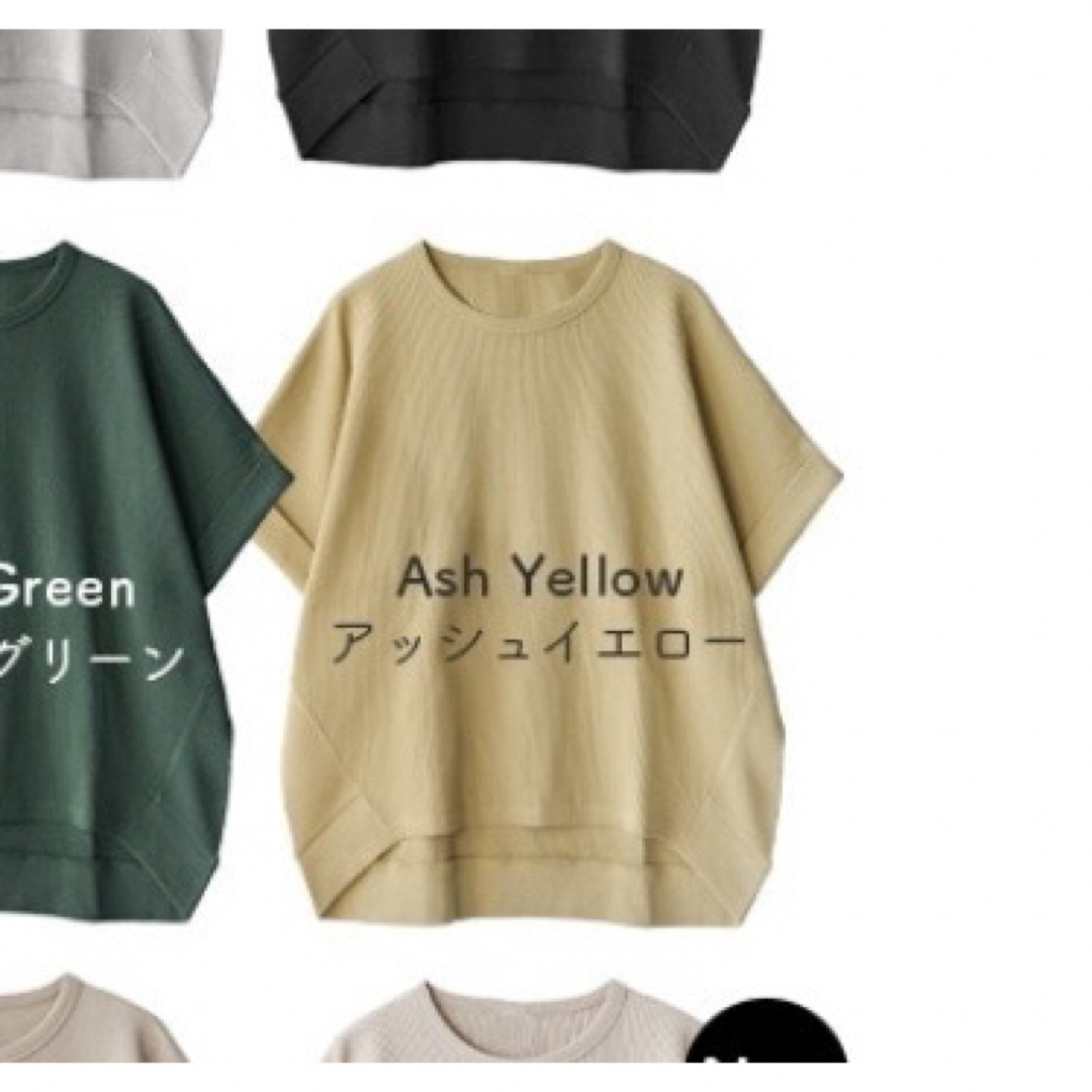 レディースカットソー　Tシャツ レディースのトップス(カットソー(半袖/袖なし))の商品写真