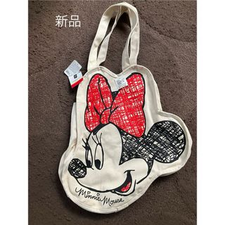 Disney - 新品　ミニー　ダイカット　トートバッグ