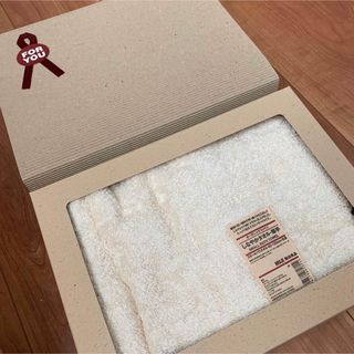 MUJI (無印良品) - 新品未使用匿名発送　MUJI 無印良品　厚手　スモールバスタオル　ギフトボックス