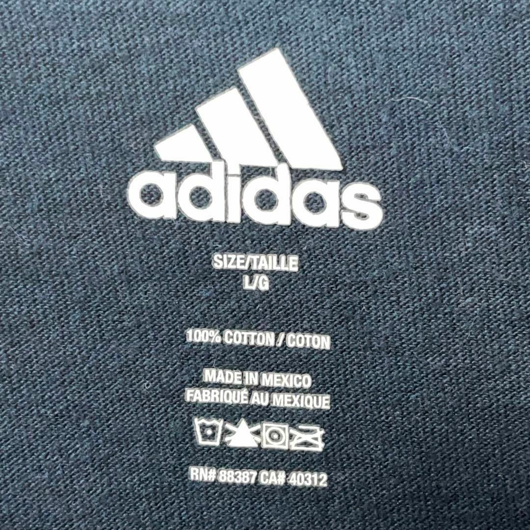 adidas(アディダス)のadidas USA古着 NHL モントリオールカナディアンズ Tシャツ L 紺 メンズのトップス(Tシャツ/カットソー(半袖/袖なし))の商品写真