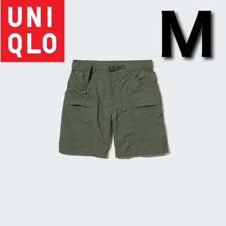 ユニクロ(UNIQLO)の【UNIQLO】ギアショーツ（丈19～22.5cm）オリーブM(ショートパンツ)