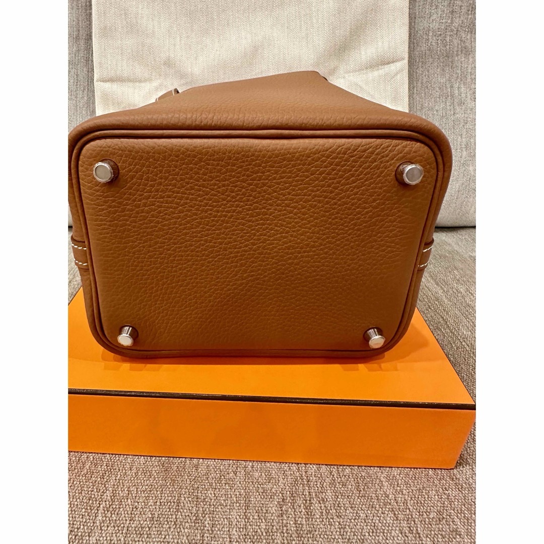 Hermes(エルメス)の【yuka様専用W刻印】ピコタンロックPM ゴールド　シルバー金具 レディースのバッグ(ハンドバッグ)の商品写真