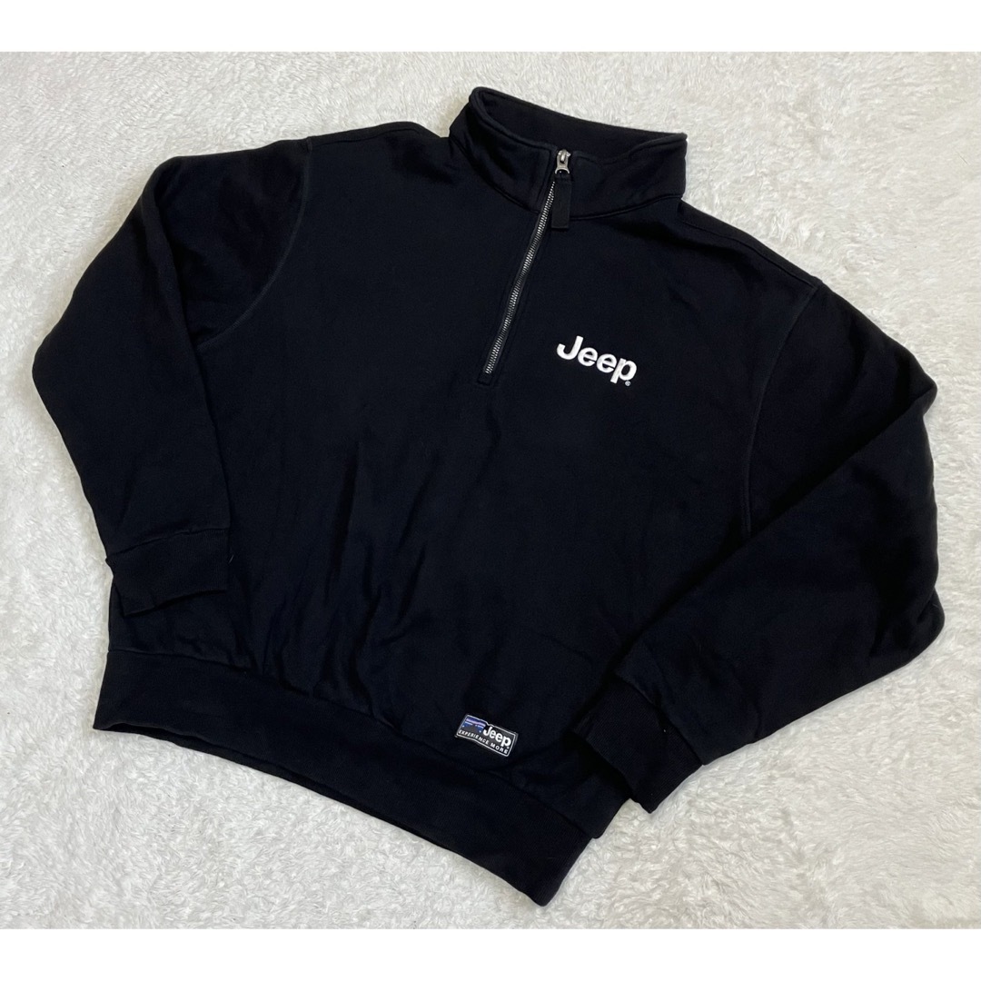 Jeep   Half Zip-Up M-Logo Sweat サイズM メンズのトップス(スウェット)の商品写真