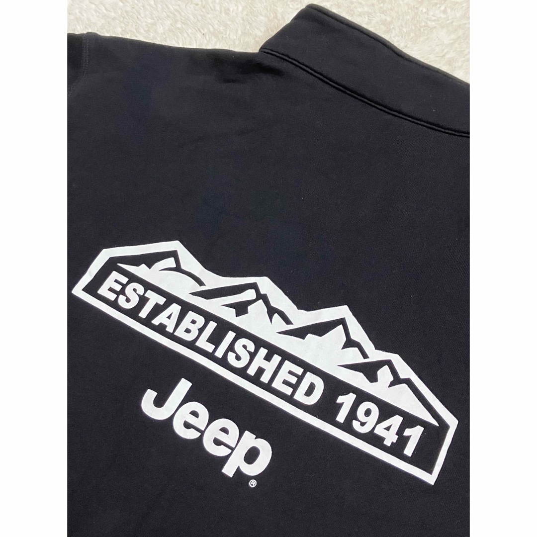 Jeep   Half Zip-Up M-Logo Sweat サイズM メンズのトップス(スウェット)の商品写真