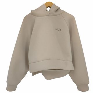 ムルーア(MURUA)のMURUA(ムルーア) ロゴボンディングショートパーカー レディース トップス(パーカー)