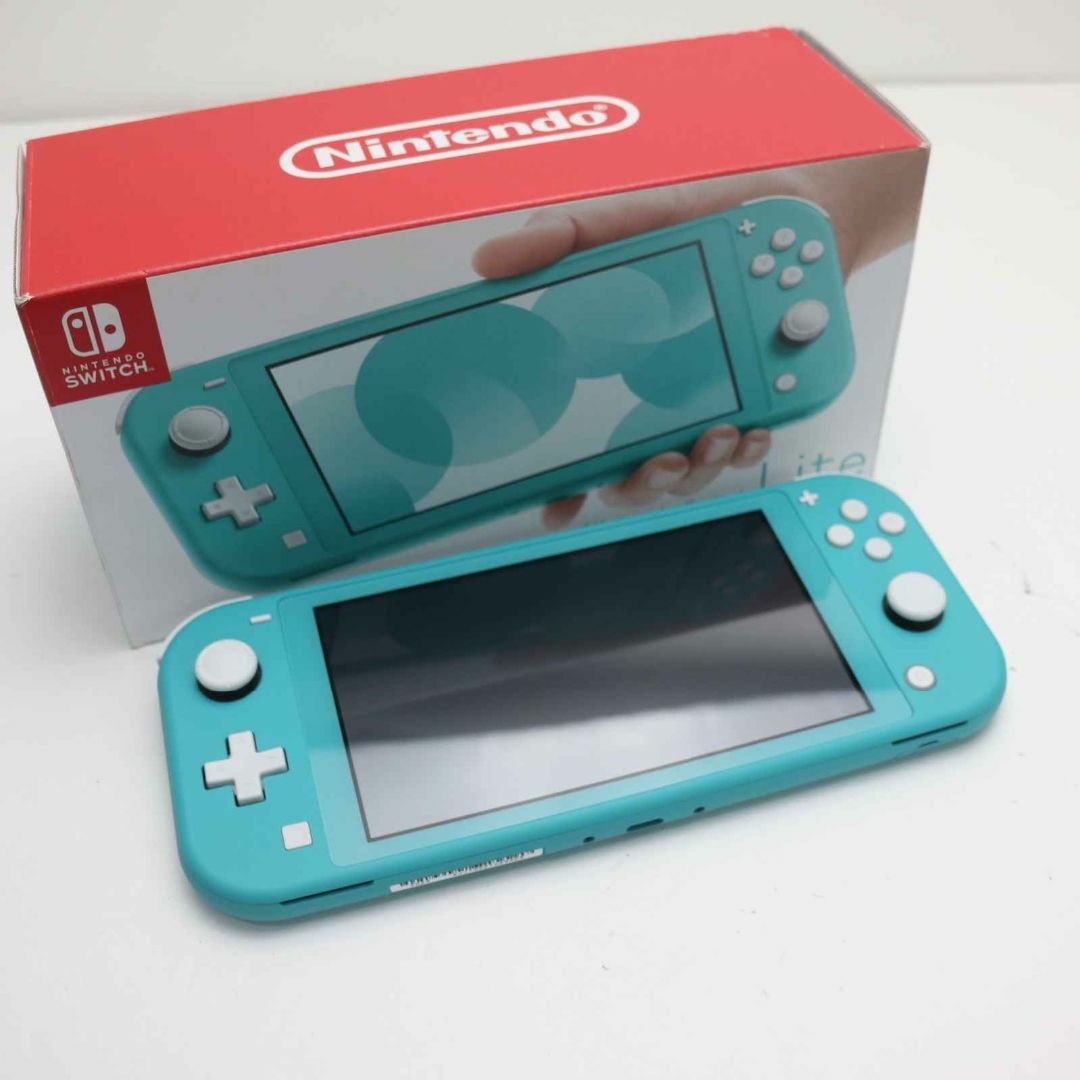 Nintendo Switch(ニンテンドースイッチ)の新品 Nintendo Switch Lite ターコイズ M222 エンタメ/ホビーのゲームソフト/ゲーム機本体(携帯用ゲーム機本体)の商品写真