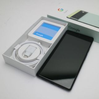 グーグル(Google)の新品同様 SIMフリー Google Pixel 6 128GB GR1YH ソータシーフォーム M222(スマートフォン本体)