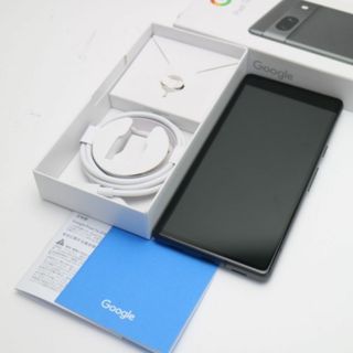 グーグルピクセル(Google Pixel)の新品同様 Google Pixel 7a Charcoal M222(スマートフォン本体)