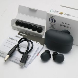 ソニー(SONY)の新品同様 WF-LS900N LinkBuds S ブラック M222(ヘッドフォン/イヤフォン)