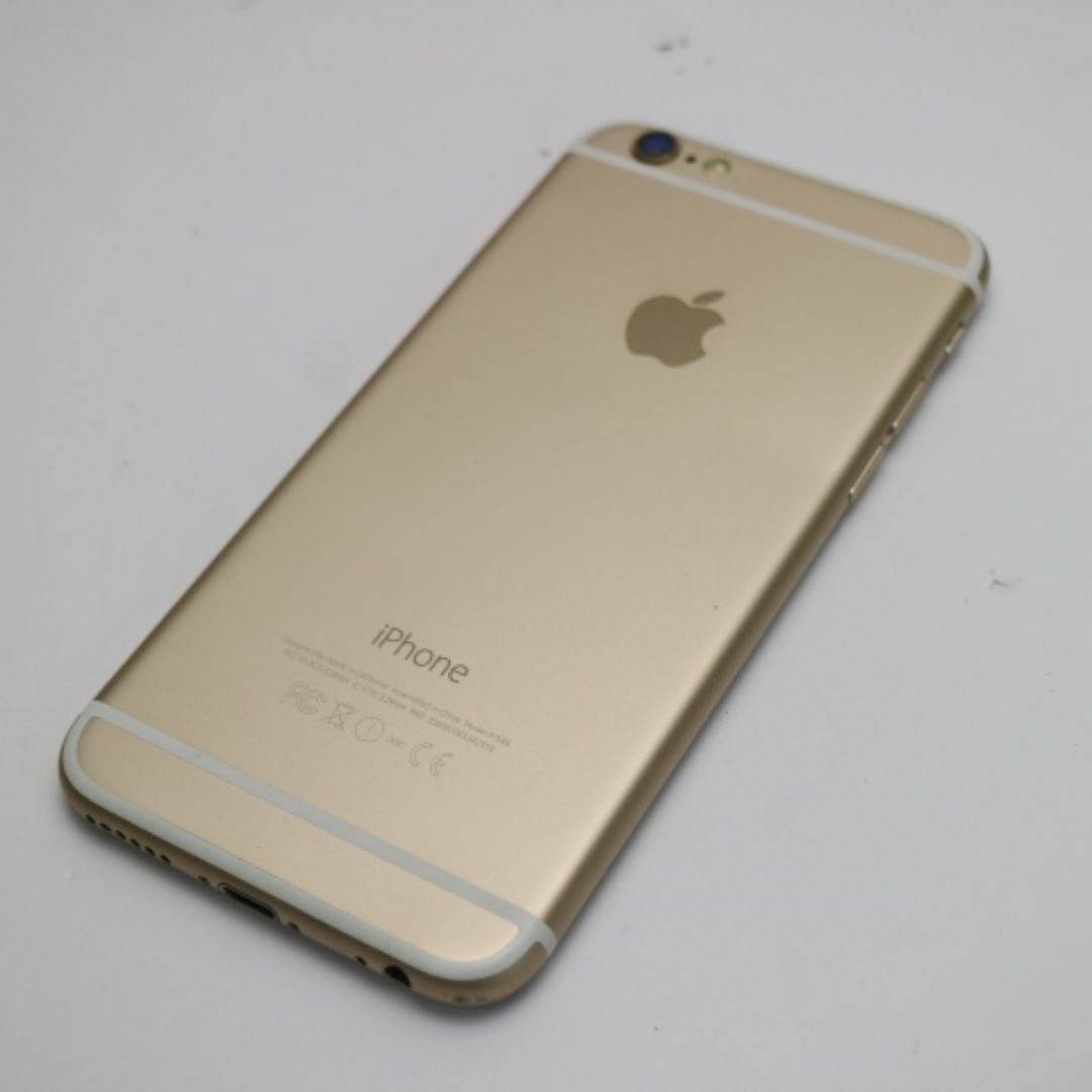 iPhone(アイフォーン)のSOFTBANK iPhone6 16GB ゴールド 白ロム M222 スマホ/家電/カメラのスマートフォン/携帯電話(スマートフォン本体)の商品写真
