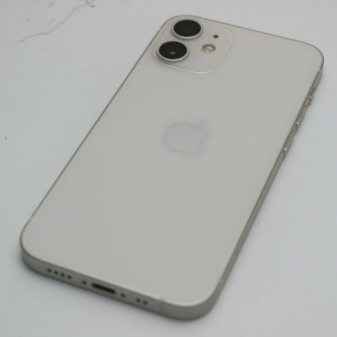 iPhone(アイフォーン)の超美品 SIMフリー iPhone12 mini 64GB ホワイト M222 スマホ/家電/カメラのスマートフォン/携帯電話(スマートフォン本体)の商品写真