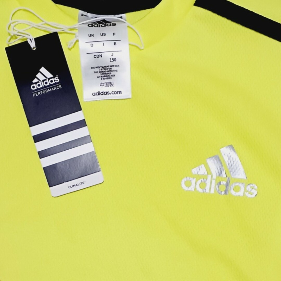 adidas(アディダス)のadidas　アディダス　150　ノースリーブ　ランニング　Tシャツ　２枚セット キッズ/ベビー/マタニティのキッズ服男の子用(90cm~)(Tシャツ/カットソー)の商品写真