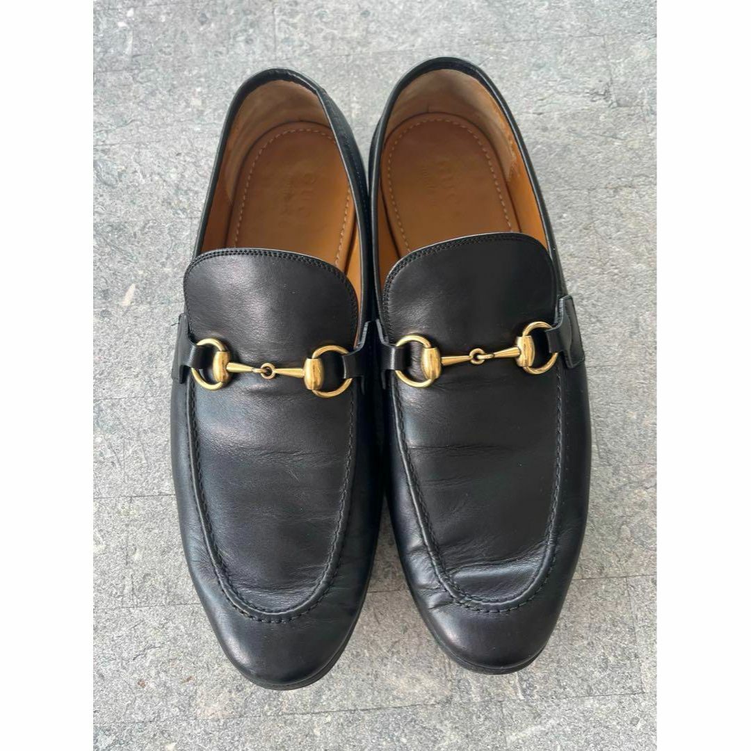 Gucci(グッチ)のサイズ6/GUCCIヨルダーンレザー ホースビットローファーグッチ メンズの靴/シューズ(ドレス/ビジネス)の商品写真