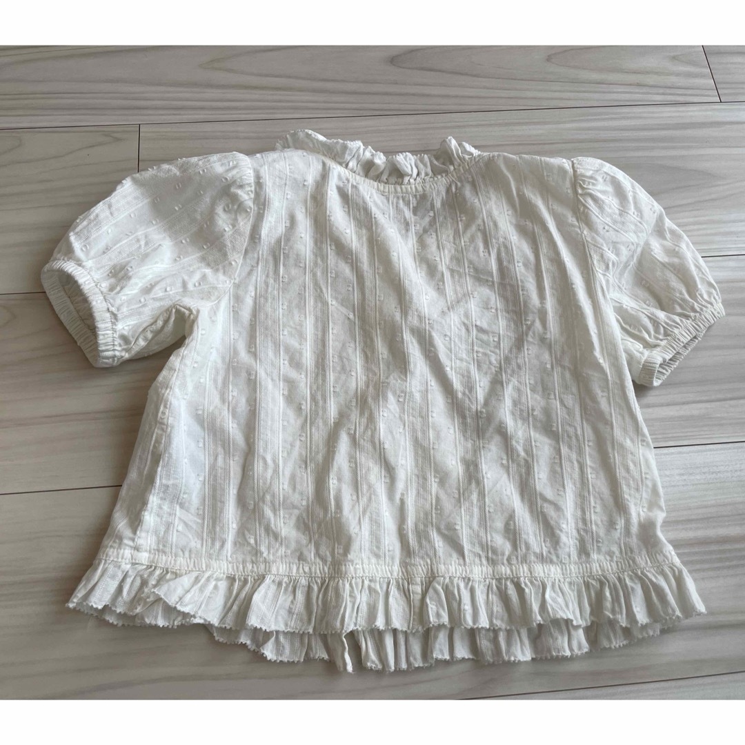 H&M(エイチアンドエム)の◎H&M キッズコットンブラウス　5-6Y EUR116 キッズ/ベビー/マタニティのキッズ服女の子用(90cm~)(ブラウス)の商品写真