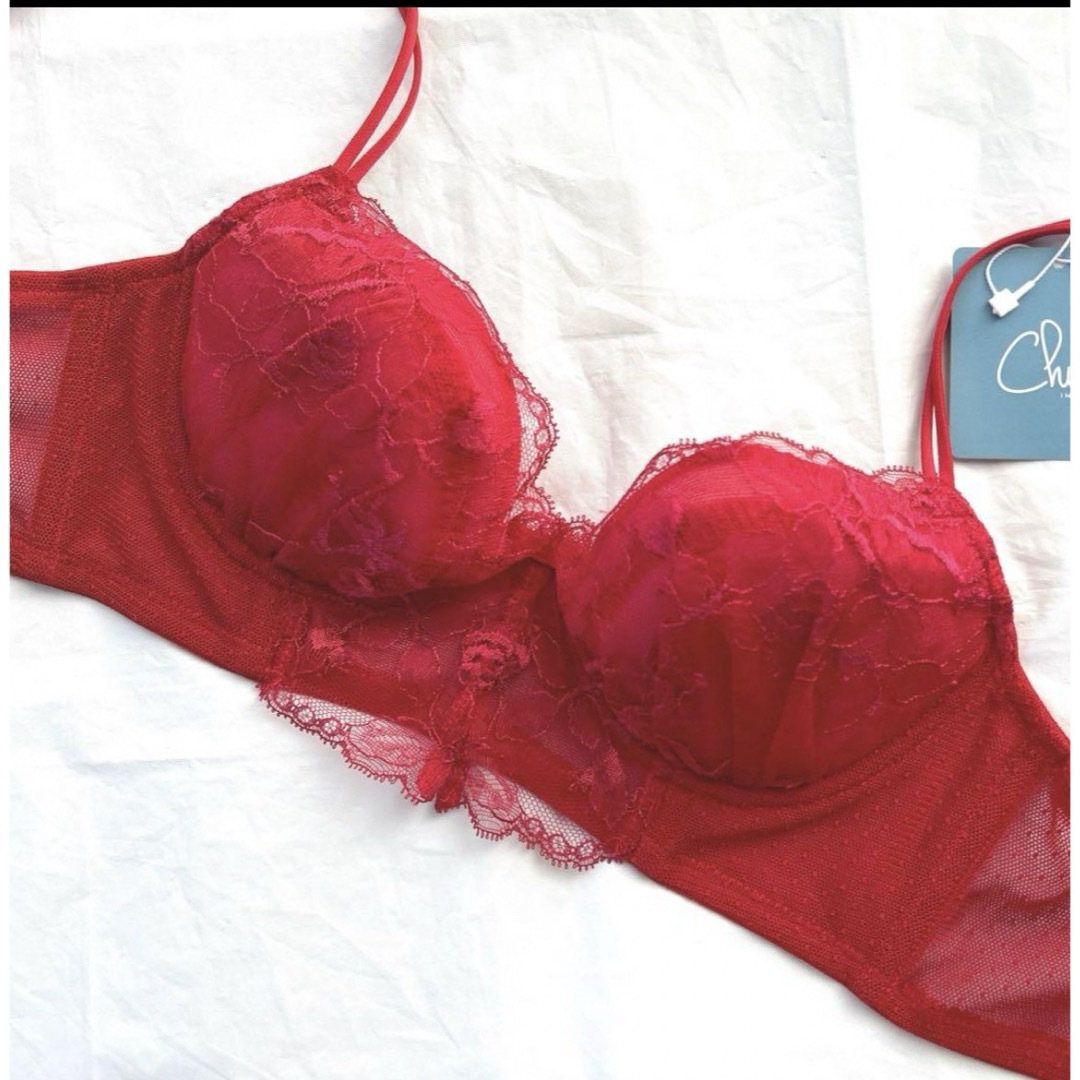 Chut! INTIMATES(シュットインティメイツ)のChut! INTIMATES 　ボリュームアップブラ　赤　レッド 　c232  レディースの下着/アンダーウェア(ブラ)の商品写真