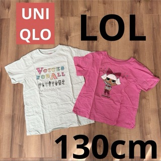 ユニクロ(UNIQLO)のLOL エルオーエル UNIQLO ユニクロ UT キッズ半袖 130cm (Tシャツ/カットソー)