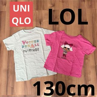 ユニクロ(UNIQLO)のLOL エルオーエル UNIQLO ユニクロ UT キッズ半袖 130cm (Tシャツ/カットソー)