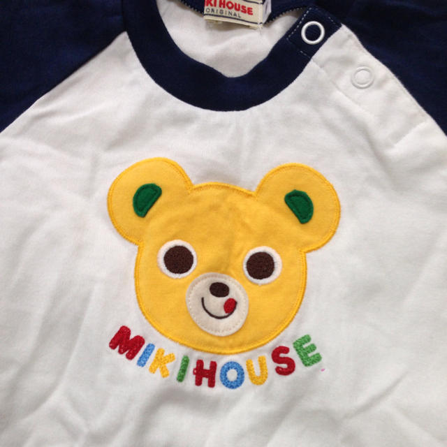 mikihouse(ミキハウス)のmikihouse新品未使用ロンT キッズ/ベビー/マタニティのキッズ服男の子用(90cm~)(その他)の商品写真