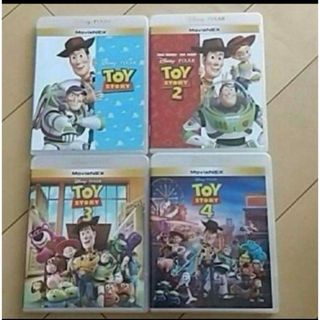 Disney - 【新品・未使用】トイ・ストーリー1〜4ブルーレイ（正規ケース付き）