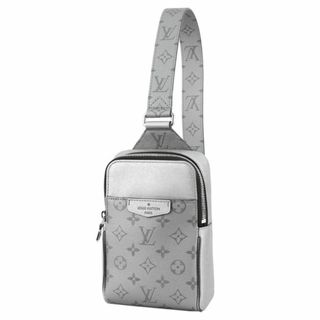 ルイヴィトン(LOUIS VUITTON)のルイヴィトン バッグ メンズ ボディバッグ ショルダーバッグ タイガラマ シルバー 新品 h-e064(ボディーバッグ)