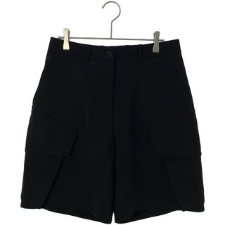 ジェイダブリューアンダーソン(J.W.ANDERSON)のJ.W.ANDERSON ジェイダブリュー アンダーソン 24SS Cargo Tailored Shorts ウールカーゴショートパンツ SR0094 PG1321 ブラック UK6(ショートパンツ)