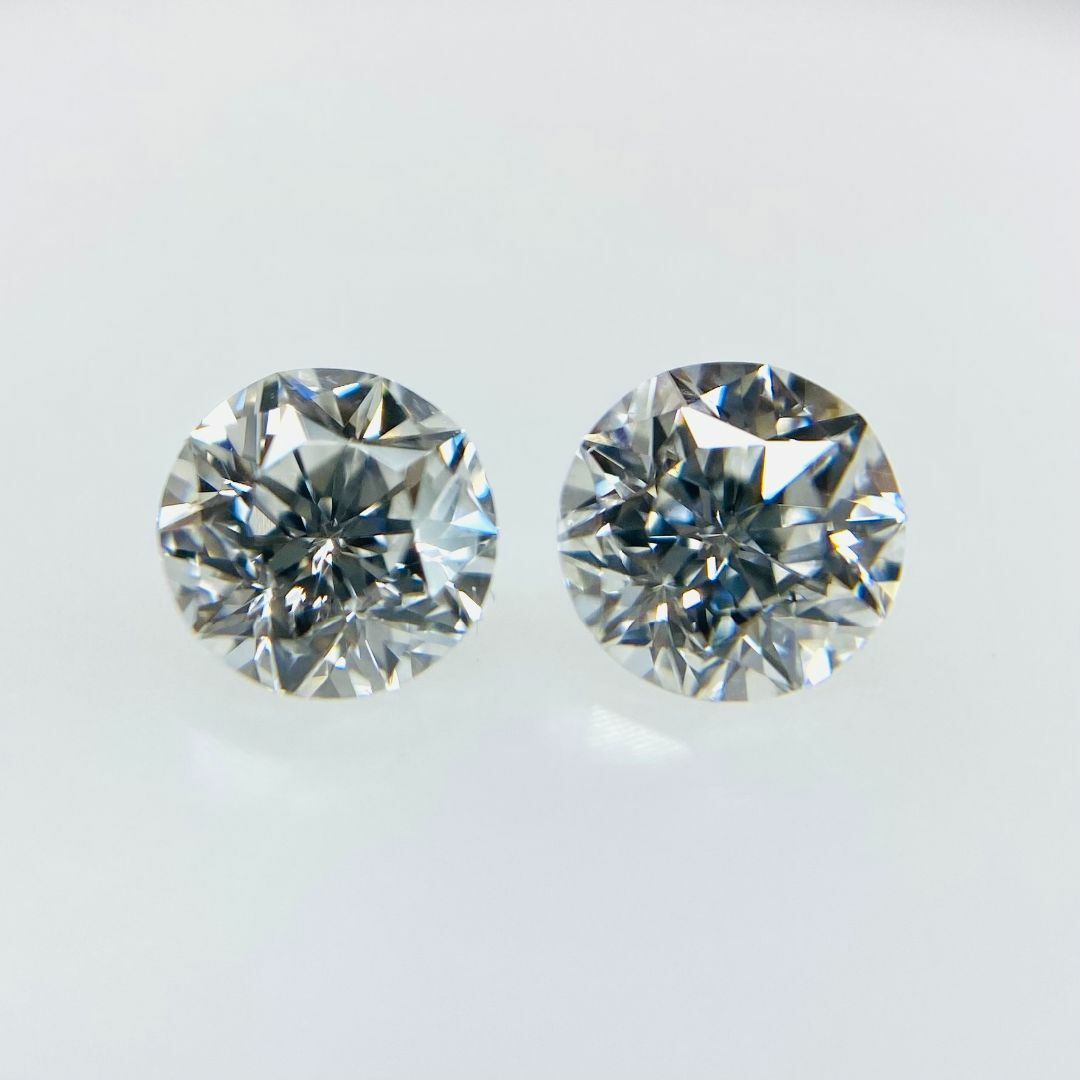 STAR RD SET！ E/F VVS2/VS2 0.204&0.225ct レディースのアクセサリー(その他)の商品写真