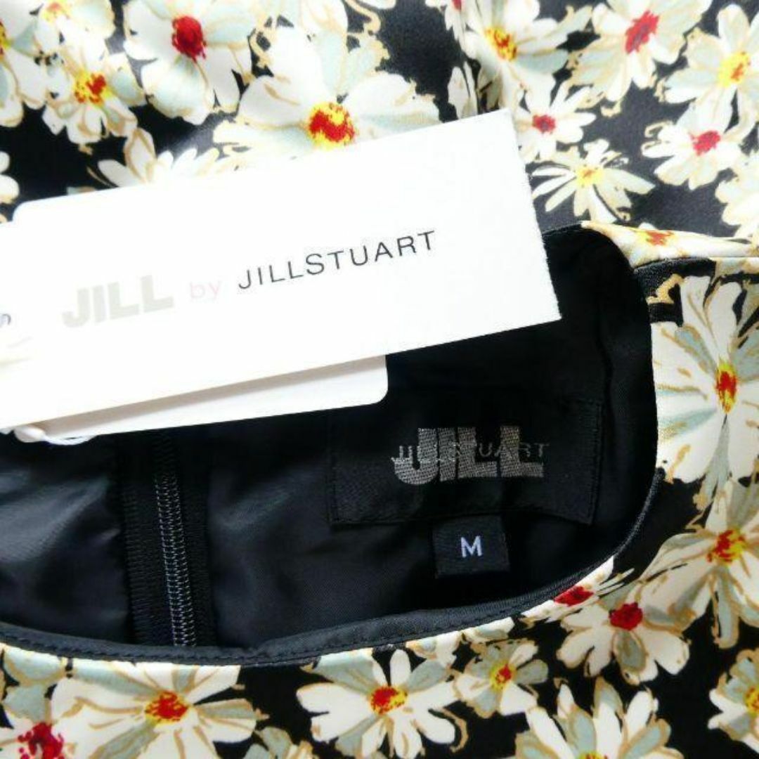 JILL by JILLSTUART(ジルバイジルスチュアート)の新品 未使用 ジルバイジルスチュアート 2WAY 襟付き 花柄 ミニワンピース レディースのワンピース(ミニワンピース)の商品写真