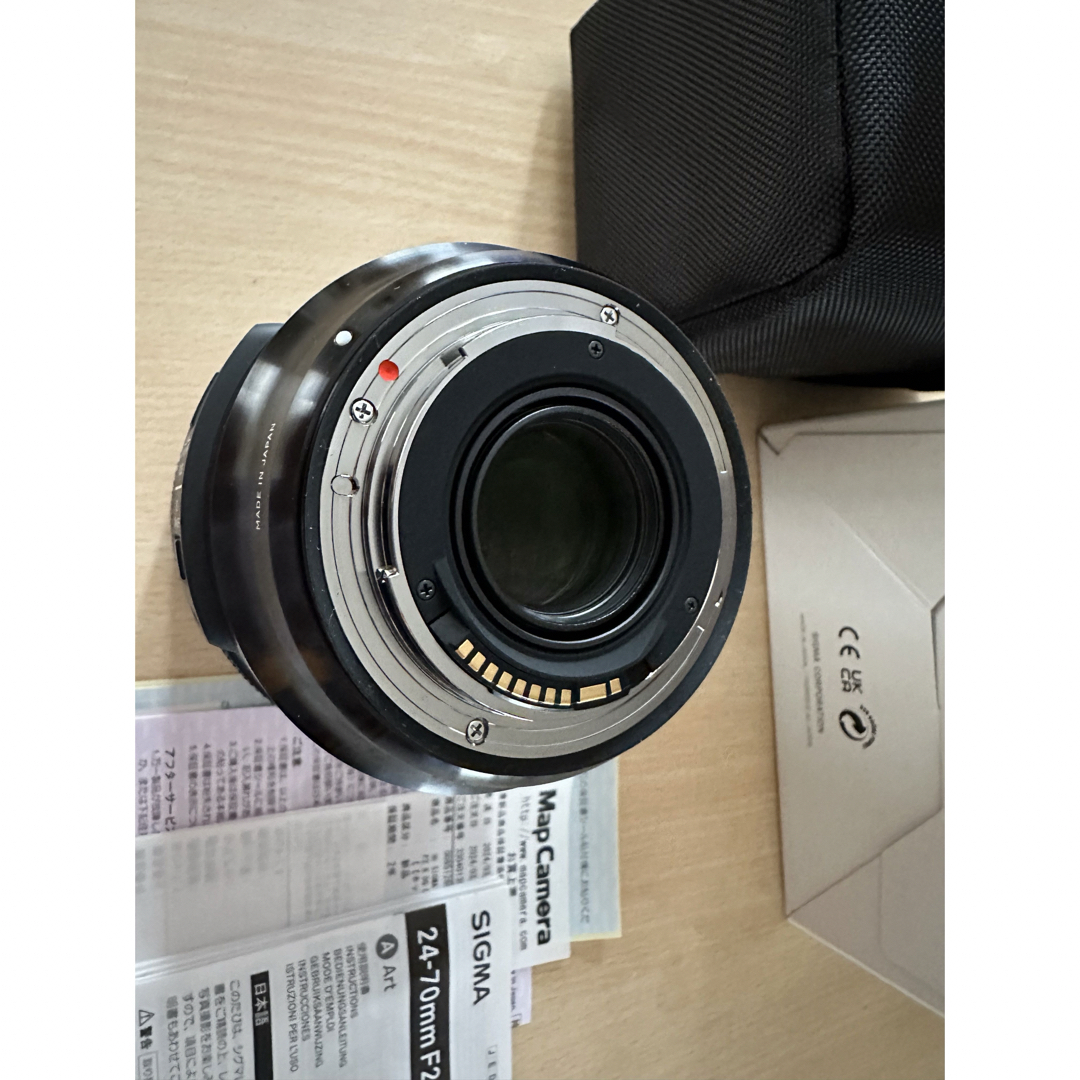 SIGMA(シグマ)のSIGMAレンズ キヤノン用 24-70F2.8 DG OS HSM Art スマホ/家電/カメラのカメラ(レンズ(ズーム))の商品写真