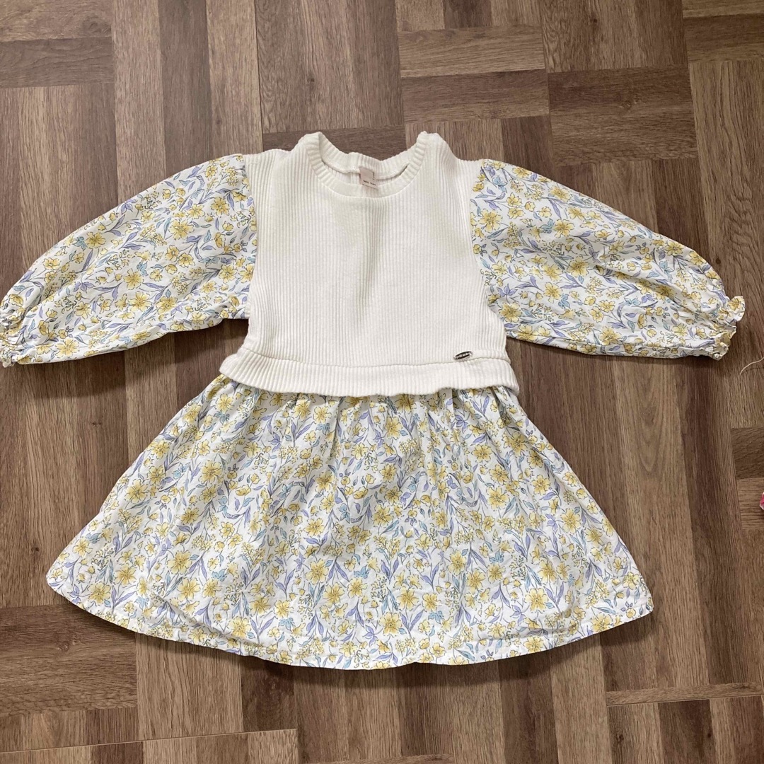 petit main(プティマイン)のワンピースセット キッズ/ベビー/マタニティのキッズ服女の子用(90cm~)(ワンピース)の商品写真