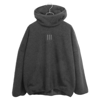 アディダス(adidas)のadidas アディダス ×Fear of God Athletics Hike Black IM5323 フィアオブゴッド ポーラーフリースハイクパーカー ブラック(パーカー)