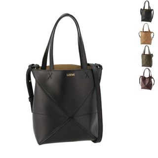 ロエベ(LOEWE)のロエベ LOEWE パズル トートバッグ フォルド トート ミニ 折りたたみ PUZZLE TOTE MINI ショルダー 2023年秋冬新作 A657V25X01 0088 (ハンドバッグ)